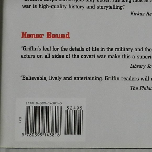 W.E.B. Griffin "The Secret Warriors" A Men At War hardcover Novel 1998 - Picture 3 of 4